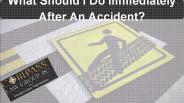 What should I do immediately after the accident?