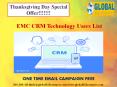 EMC CRM Technology Users List PowerPoint PPT Presentation