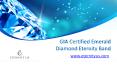 GIA Certified Emerald Diamond Eternity Band - www.eternityus.com PowerPoint PPT Presentation