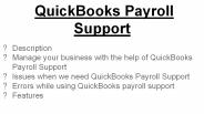 QuickBooks payroll