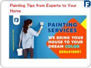 Home Painting Tips from Experts