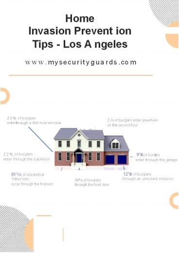 Home Invasion Prevention Tips- Los Angeles - Citiguard