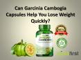 Quickly Lose Weight With Garcinia Cambogia Capsules PowerPoint PPT Presentation
