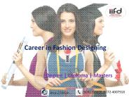 Career in Fashion Designing