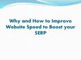 Why and How to Improve Website Speed to Boost your SERP PowerPoint PPT Presentation