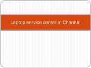 Laptop service center in chennai