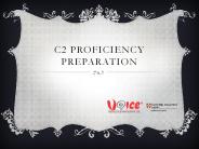 C2 Proficiency Preparation