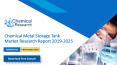 Chemical Metal Storage Tank Market Research Report 2019 2025 PowerPoint PPT Presentation