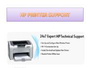 Hp printer support