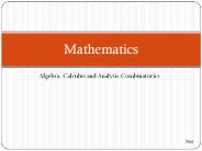 Mathematics Homework Help in USA