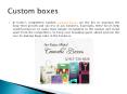 Custom boxes PowerPoint PPT Presentation