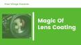 Magic of camera lens coating- Pixel Viilage Online Photography Classes PowerPoint PPT Presentation