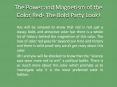 THE POWER AND MAGNETISM OF THE COLOR RED- THE BOLD PARTY LOOK! PowerPoint PPT Presentation