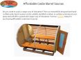 Affordable Cedar Barrel Saunas PowerPoint PPT Presentation