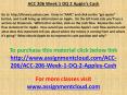 ACC 206 Week 1 DQ 2 Apple's Cash PowerPoint PPT Presentation