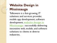 Excellent Website Design in Mississauga
