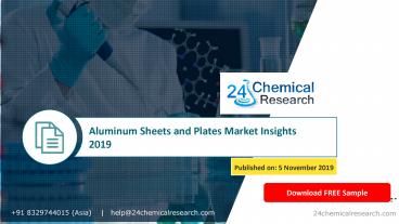 Aluminum Sheets and Plates Market Insights 2019