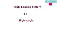 Flight Booking Software|Flight Ticket Booking