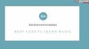 Best age to learn music for kids