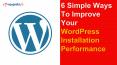 6 Simple Ways To Improve Your WordPress Installation Performance PowerPoint PPT Presentation