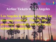 Airline Tickets to Los Angeles
