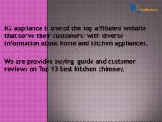 Best chimney for moduler kitchen