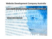 Website Development Company Australia