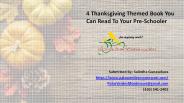 4 Thanksgiving Themed Book – Preschool Torrance CA