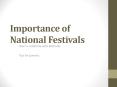 Importance of national festival PowerPoint PPT Presentation