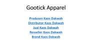 Produsen Kaos Dakwah