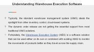 Need To Understand About Warehouse Execution Software