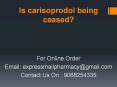 Is carisoprodol being ceased? PowerPoint PPT Presentation