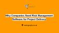 Risk Management Software For Project Delivery PowerPoint PPT Presentation
