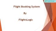Flight Booking System