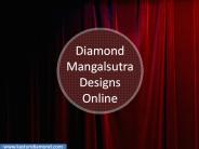 Diamond Mangalsutra Designs Online