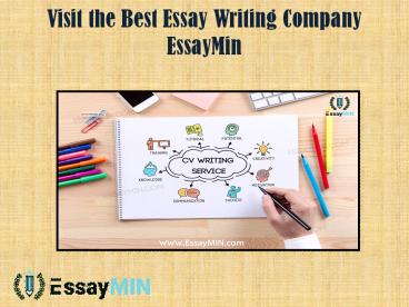 Contact the Best Essay Writing Company EssayMin