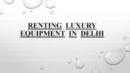 DSLR for Rent
