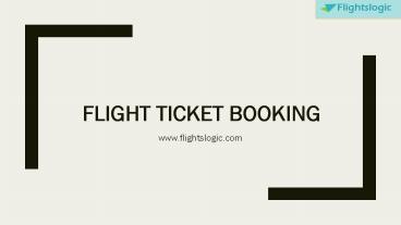 Flight Ticket Booking