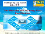Time Wise Suite ERP Technology Users Email Database