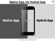 Guide of Mobile App Development: Native App v/s Hybrid App