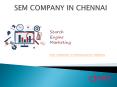 SEM Services in Chennai | Google Promotion Company in Chennai PowerPoint PPT Presentation