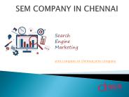 SEM Services in Chennai | Google Promotion Company in Chennai