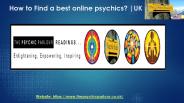 How to Find the best online psychics | UK