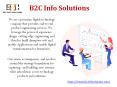 B2C Info Solutions -  Best Mobile App Development Company PowerPoint PPT Presentation