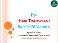 Top Hair Transplant Safety Measures PowerPoint PPT Presentation
