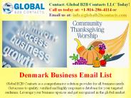 Denmark Business Email List