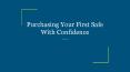 Purchasing Your First Safe With Confidence PowerPoint PPT Presentation