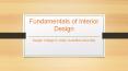 Fundamentals of Interior Design - Avantika University PowerPoint PPT Presentation