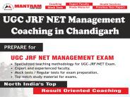 Best UGC Net Management, Commerce Coaching in Chandigarh
