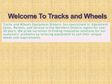 Kubota Construction and Industrial Equipment Sudbury